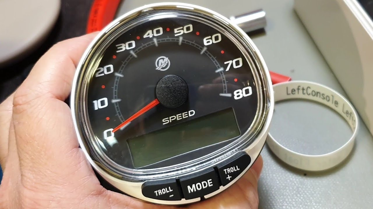 Как читать GPS скорость на спидометре Mercury? - YouTube