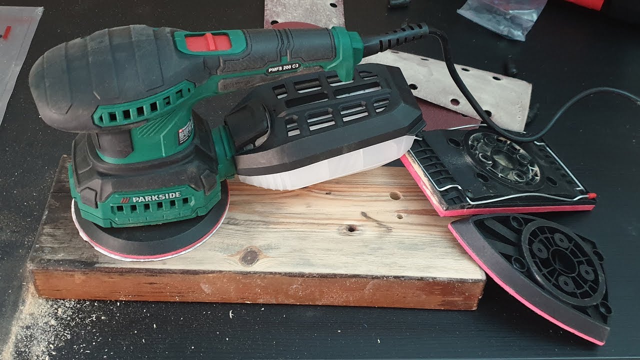 Parkside 3-IN-1 C3 Function PMFS Testing YouTube 200 Multi- Sander - Unboxing