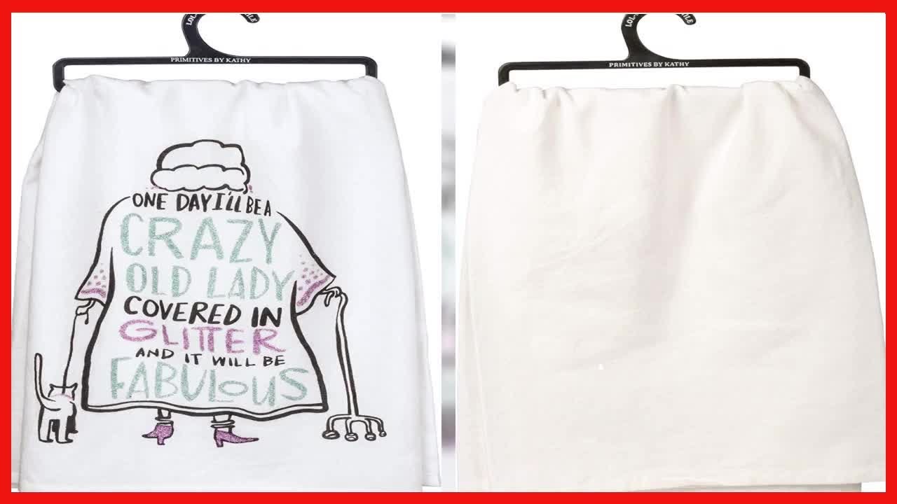 Discover the Perfect Cotton Dish Towel with Sass and Sparkle