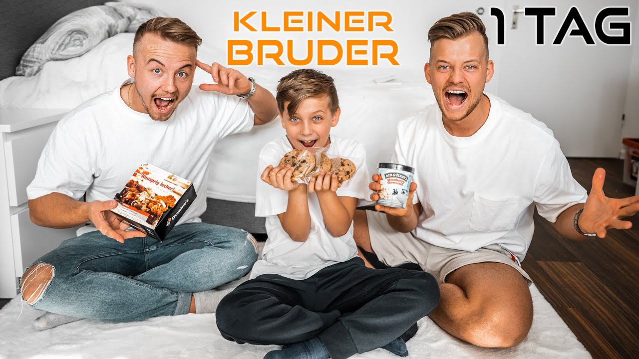 24 STUNDEN ESSEN WIE UNSER KLEINER BRUDER *10 Jähriger bestellt!!*