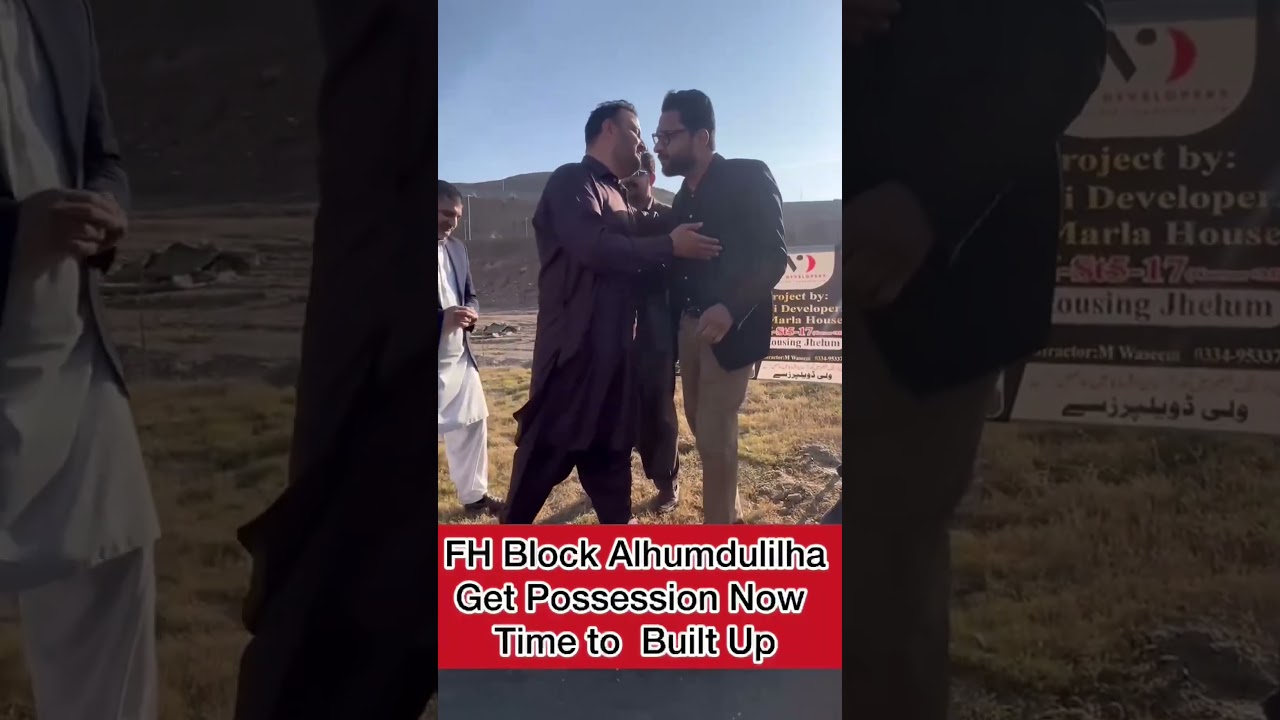 Я сдержал своё обещание. Я также дал старт первому строительству в блоке FH.