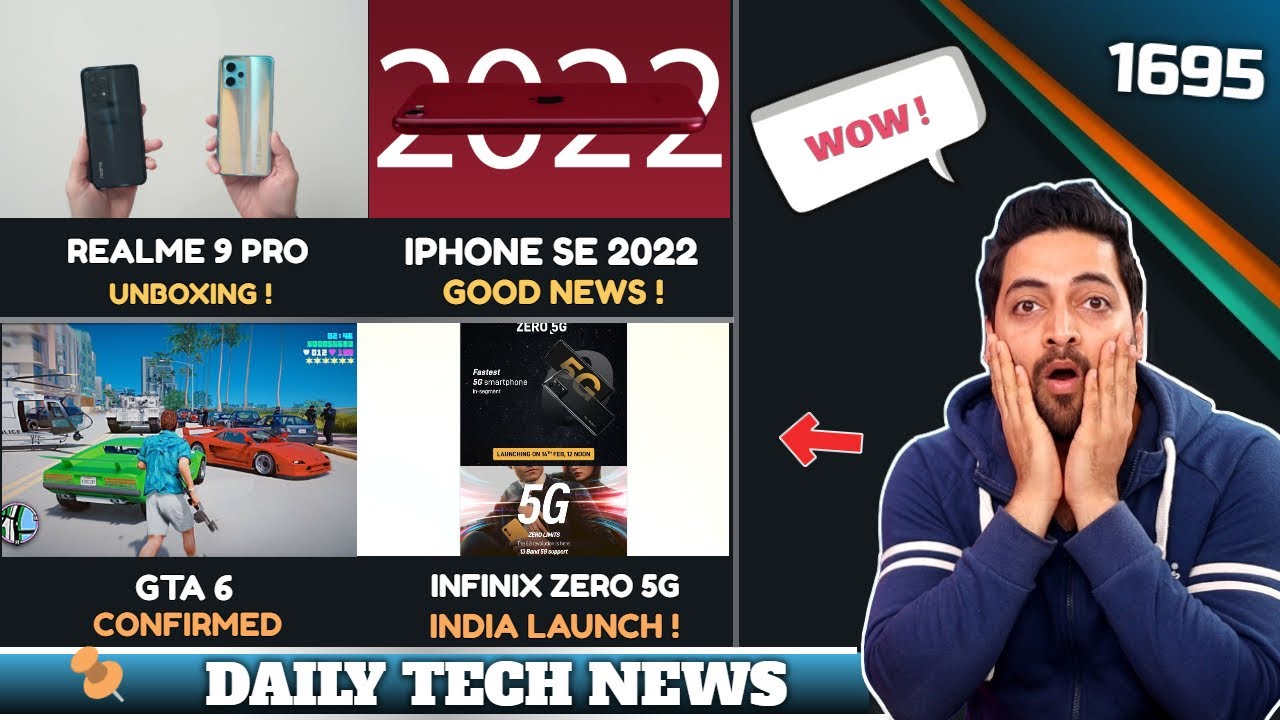 realme 9 Pro+ Unboxing,GTA 6 Confirmed😍,Infinix Zero 5G Good News,Samsung S22 Ultra