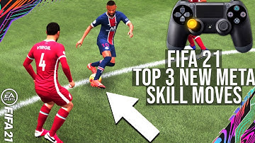 FIFA 21 - Top 3 New META Easy Skill Moves To Beat Your Opponent & Get More Wins! (TUTORIAL)