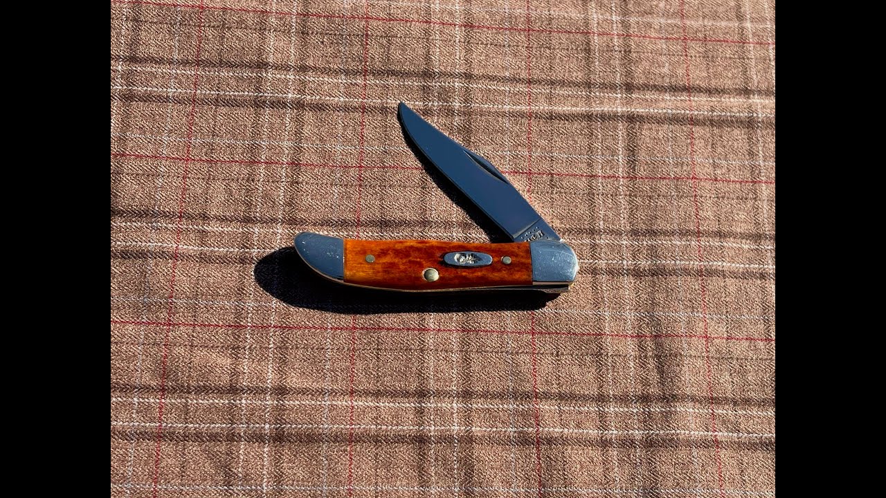 2020 Case Pocket Worn Harvest Orange Pocket Hunter Quick Review (Gift Box)