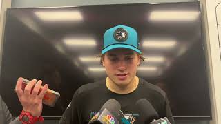 Celebrini Unhappy After Late Loss | San Jose Sharks @ Detroit Red Wings (10.17.26)