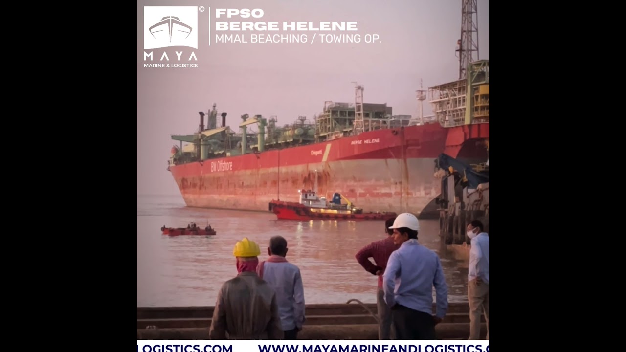 FPSO Berge Helene | Engineered Beached | Alang ShipRecycling Yards