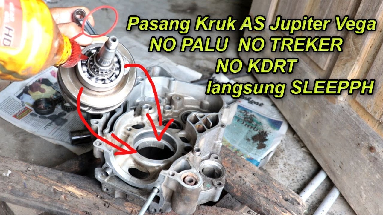 Pasang Rasio Kruk As Jupiter Vega 115 Dengan Mudah zrc2