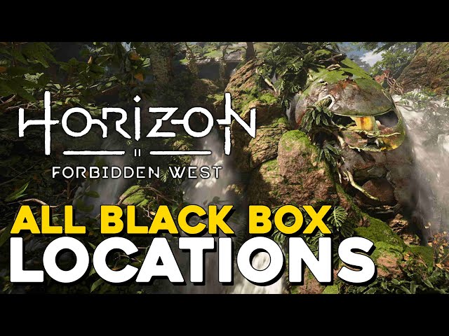 Horizon Forbidden West: All Black Box Locations