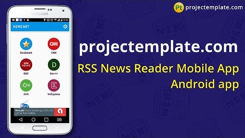RSS News Reader Android App source code