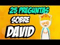 JUEGO BIBLICO 25 PREGUNTAS SOBRE EL REY DAVID
