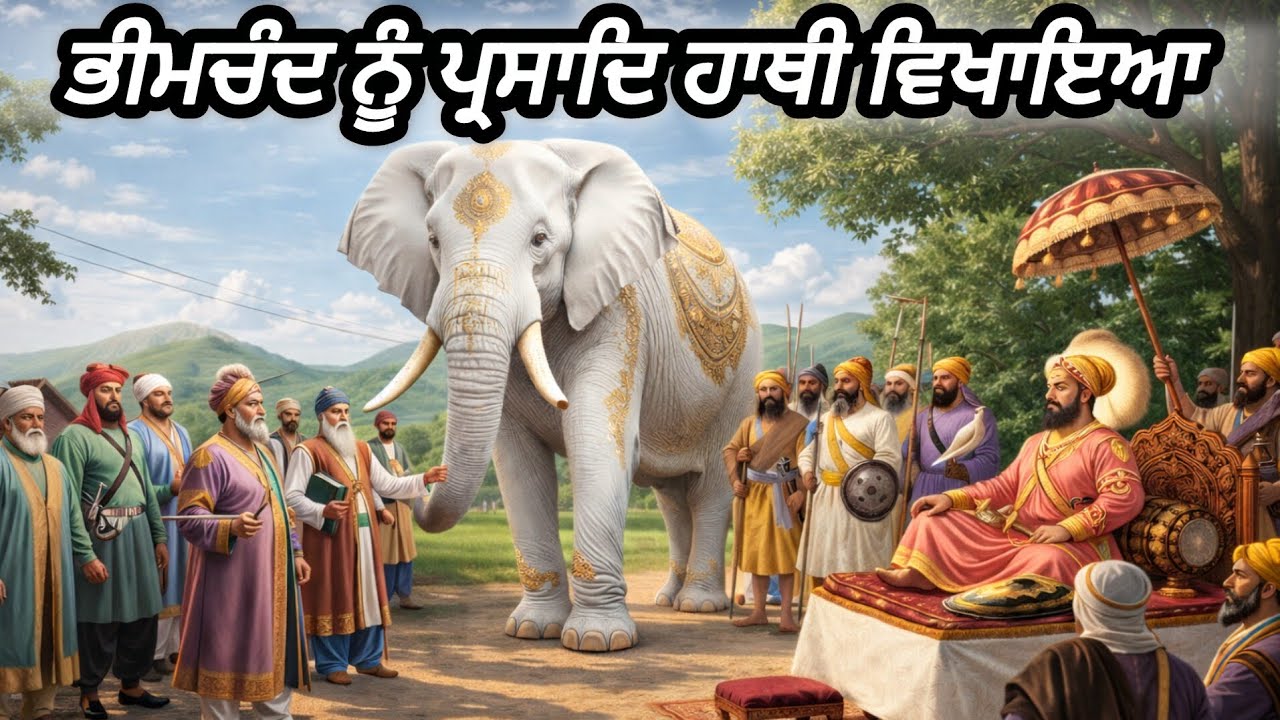 ਭੀਮਚੰਦ ਨੂੰ ਪ੍ਰਸਾਦਿ ਹਾਥੀ ਵਿਖਾਇਆ || ਸ਼੍ਰੀ ਗੁਰੂ ਗੋਬਿੰਦ ਸਿੰਘ ਸਾਹਿਬ ਜੀ Giani Sher Singh ji Remix Katha 
