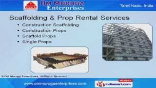 Construction Equipment Rental Services by Om Muruga Enterprises, Chennai