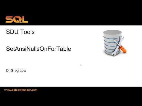 Video: SQL Server ANSI шайкеш келеби?
