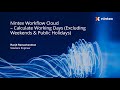 Nintex Workflow Cloud – Calculate Working Days (Excluding Weekends & Public Holidays)
