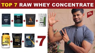 TOP 7 RAW WHEY PROTEIN UNDER RS 2000 FOR STUDENTS || REVIEW WITH LAB TEST REPORT ||