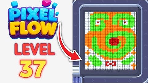 Pixel Flow Level 37 Walkthrough