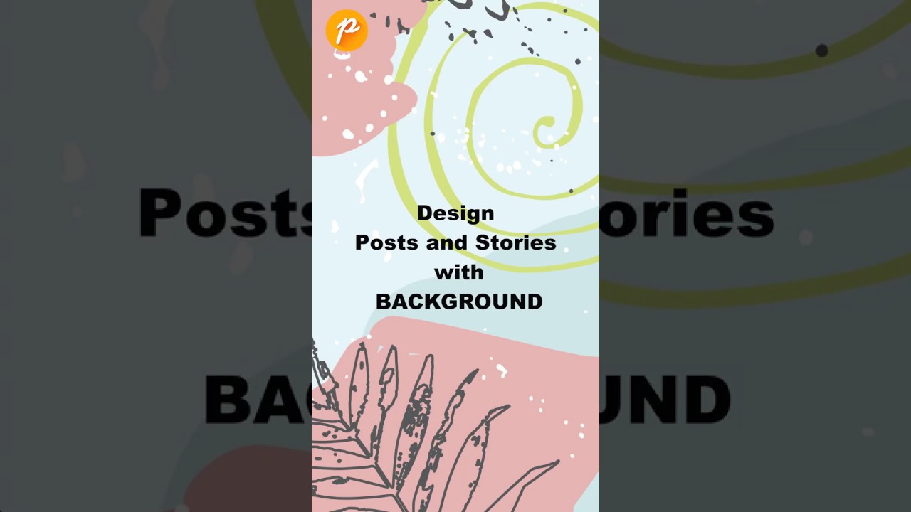 Design Posts And Stories With Background Instagram Design Posters App Youtube