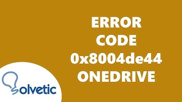 FIX OneDrive Error Code 0x8004de44 ✅✅