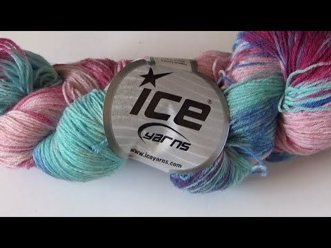 Zuigeling Parana rivier Gedeeltelijk Vonne's Review: Hand dyed Sock Yarn van ICE Yarns - YouTube