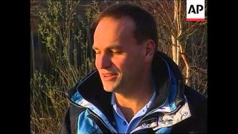 Businessman looks forward to an unusual holiday