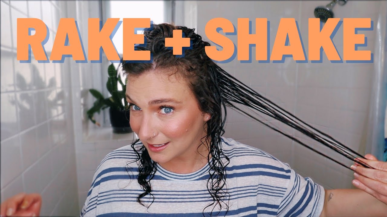 Ouidad Rake and Shake Curly Hair Styling Technique YouTube