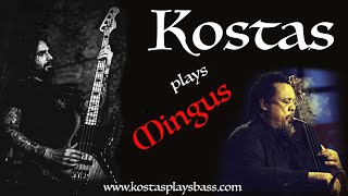 Bass Solo Improvisation on Charles Mingus 2020 Edition