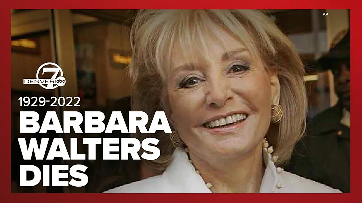 Barbara Walters, legendary news anchor has died