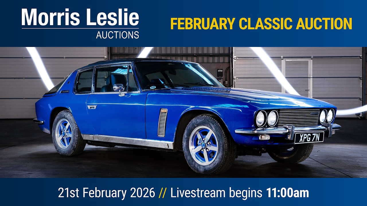 Morris Leslie Classic Car Auction 21/02/2026