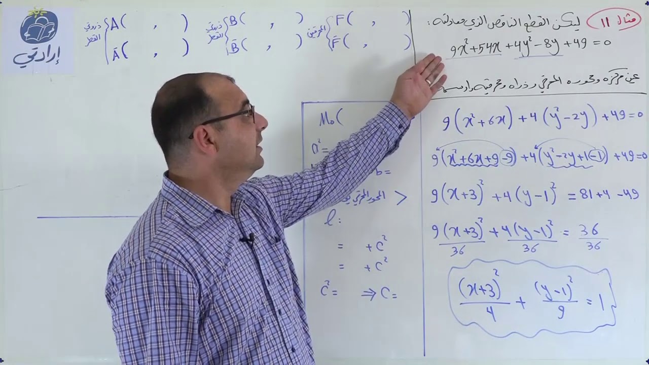 القطع الناقص 5