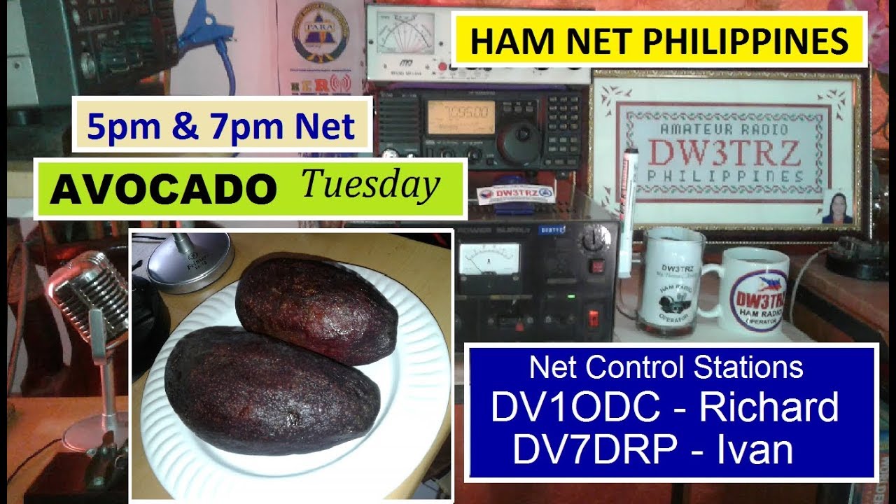 Ham Net PHILIPPINES | Martes de Avocado with DV1ODC Richard & DV7DRP Ivan | Pinoy Ragchewing