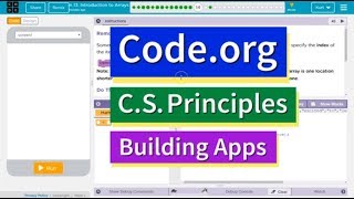 Introduction to Arrays Lesson 13.14 Tutorial with Answers Code.org CS Principles
