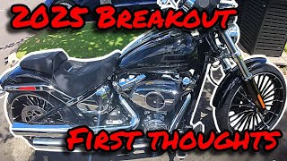 2025 Harley Davidson Breakout Initial Review #harleydavidson #bikerlife #motovlog Profile