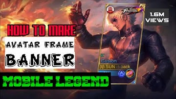 HOW TO MAKE FRAME BANNER MOBILE LEGEND IN PICSART || Edition tutorial || Ricky Gaming TV ||