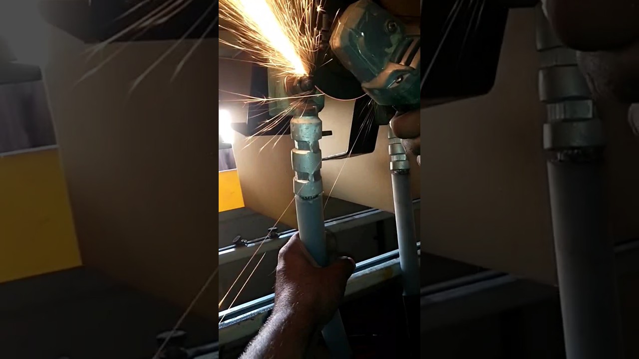 Cutting Melted Lug Bolt 