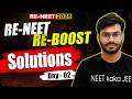 RE-NEET 2026 Re-Boost Solutions Day 02 | Live Chemistry Strategy & Questions