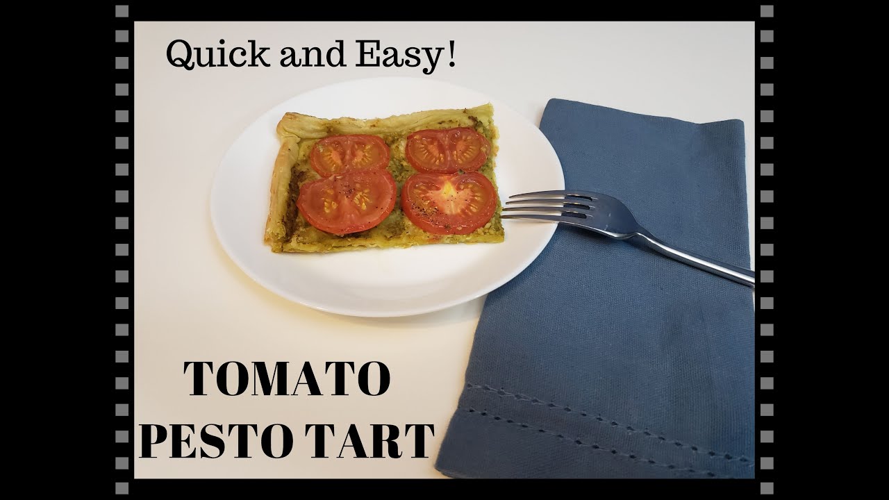 TOMATO PESTO TART/ТАРТ С ПОМИДОРАМИ И СОУСОМ ПЕСТО НА СЛОЕННОМ ТЕСТЕ YouTube