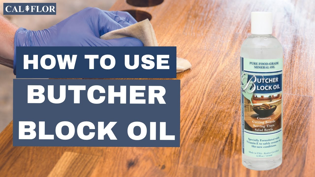 Butcher Block Oil YouTube