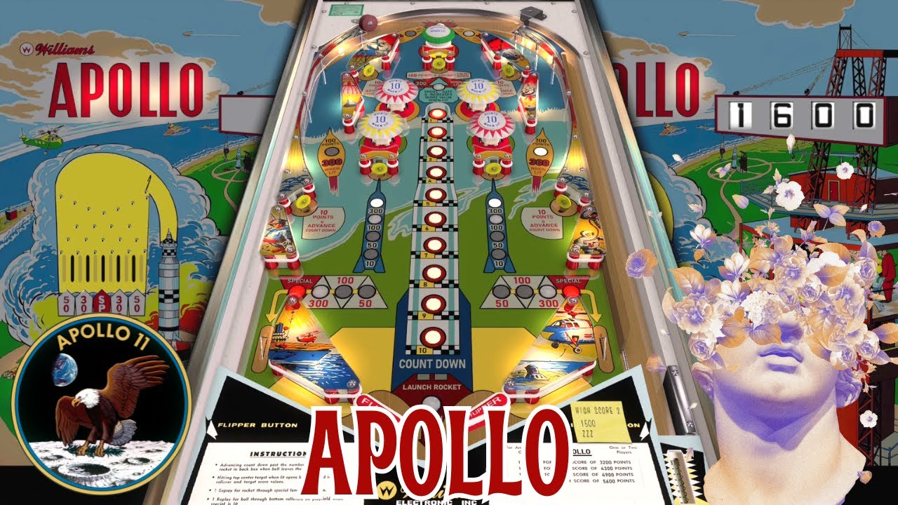 Apollo VPX (Williams, 1967) JPsalas 1.0.0 - YouTube