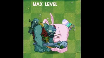 PVZ 2 MAX LEVEL Jurassic Gargantuar VS Easter Gargantuar #shorts
