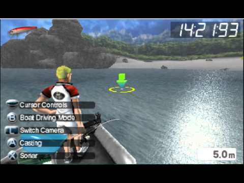 Anglers Club Ultimate Bass Fishing 3D Gameplay {Nintendo 3DS} {60 FPS} {1080p} Top Screen