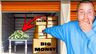 I Bought a Storage Unit with MONEY Visible From The Door!