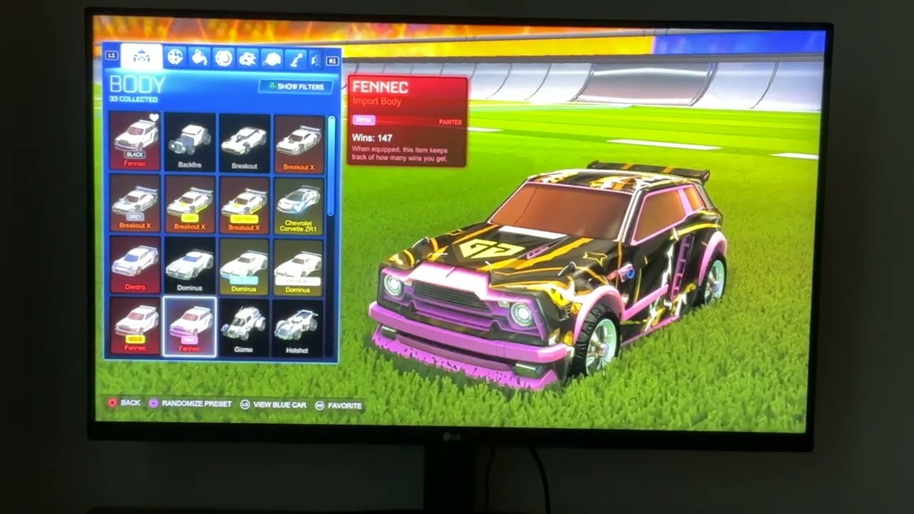 Scoring an air dribble with every car I own part 4