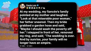 At my wedding, my fiancée’s family pointed at my mother and laughed. “Look at that miserable poor...