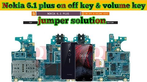 Nokia 6.1 plus on off key & volume key not working solution|#youtubeviralvideo
