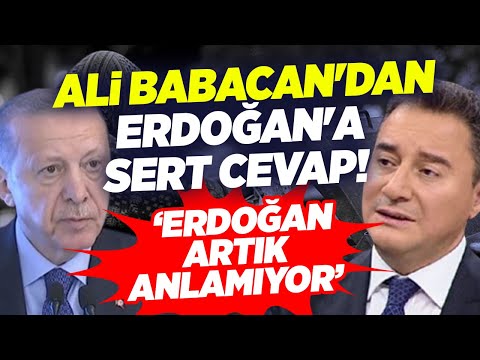 Ali Babacan'dan Erdoğan'a Sert Cevap! 'Erdoğan Artık Anlamıyor!' KRT Haber isimli mp3 dönüştürüldü.