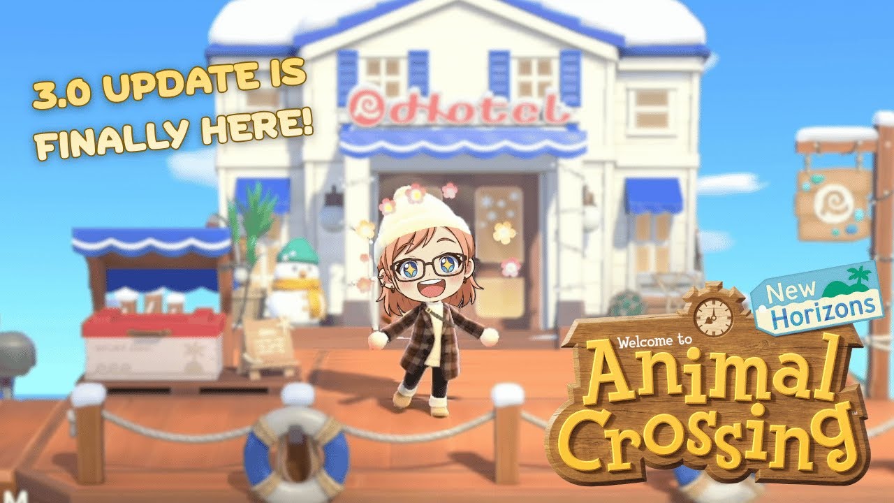 IT'S HERE!! Animal Crossing: New Horizons 3.0 UPDATE 1/14 Stream