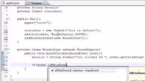 Java Programming Tutorial   77   Adapter Classes