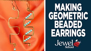 Making Beaded Geometric Earrings | Jewelry 101