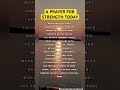 A Short but Powerful Prayer for Strength and Courage #strengthprayer #faithshorts  #faithoverfear