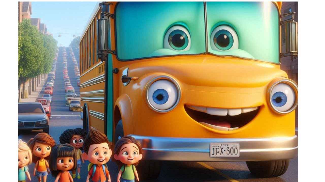 La Rueda Del Autobús Girando Van Canción Infantil Para Bailar Y Jugar 🤪
